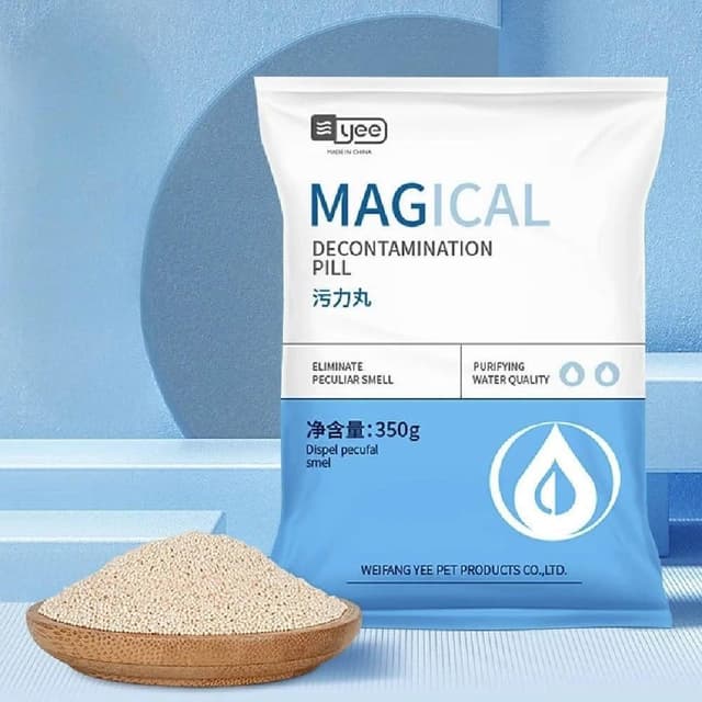 龜室 水質淨化球 魚缸水質處理 上部過濾 底濾 水族過濾濾材 淨水寶 蛋白綿 空氣缸 改變水黃 水濁