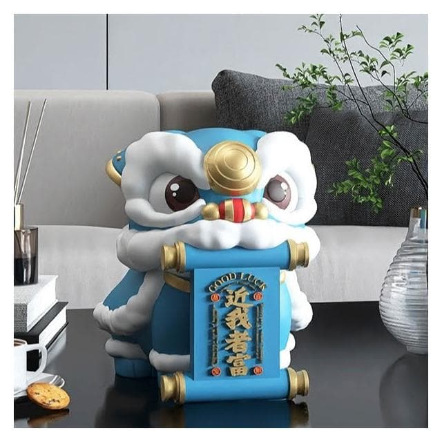 近我者富 招財貓 醒獅招財 舞獅 醒獅 招財裝飾品 招財貓 開運招財貓 一帆風順 生意興隆 八方來財 迎賓 喬遷禮物