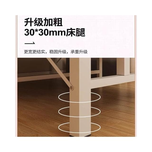 折疊床單人床家用簡易成人午休床加床米租房宿舍硬板雙人鐵藝床