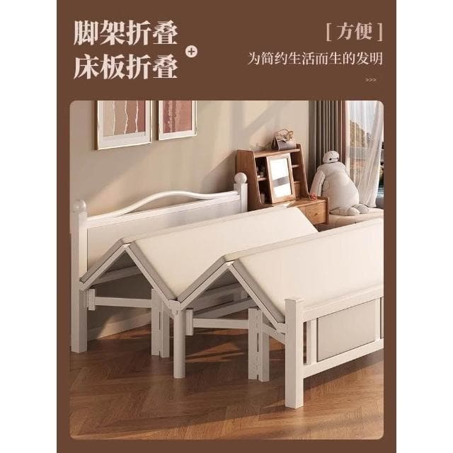 折疊床單人家用簡易床辦公室午睡神器宿舍午休小床出租屋成人鐵床