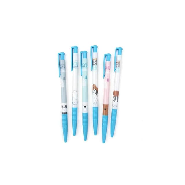 【德德小品集】熊熊三賤客 原子筆 0.38 好寫 熊熊遇見你 咱們裸熊 裸熊三兄弟 Webarebears 可愛 收藏 禮物 玩偶 愛