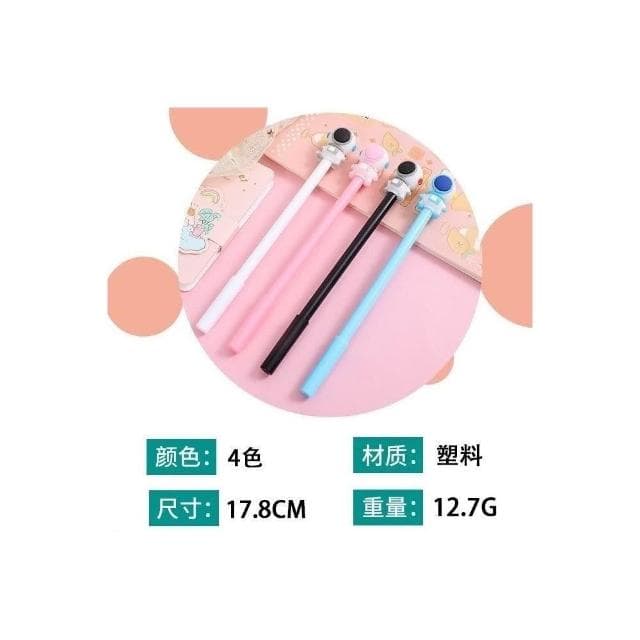 宇航員筆 可愛 動物 卡通 創意 中性筆 學生文具叮噹 宇航員 戈空人 搞笑趣味 韓風 婚禮小物 交換禮物