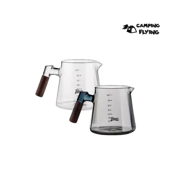 Bincoo 咖啡分享壺 玻璃咖啡壺 手沖咖啡 分享壺 冷萃杯 台灣現貨 campingflying 想露飛飛