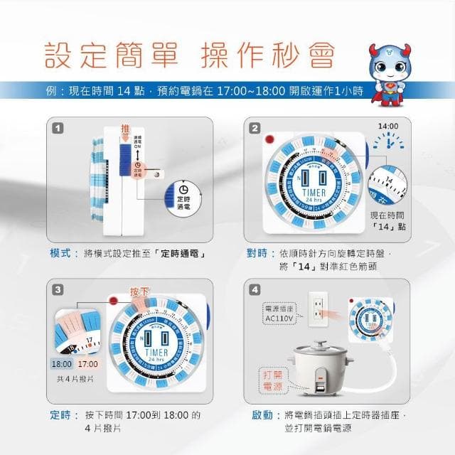 【Dr.AV 聖岡科技】Dr.AV TM-2501多段定時器 免電池穩定可靠 48次定時設定