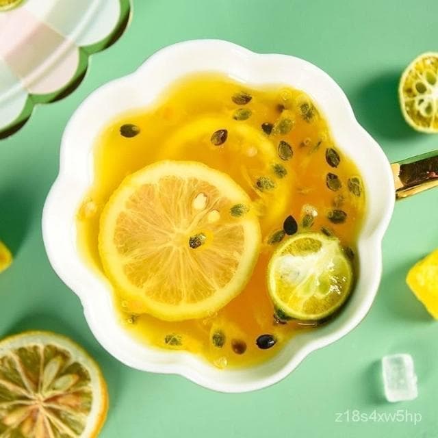 青桔檸檬百香果茶獨立包裝金桔檸檬百香果茶水果茶冷泡茶網紅衕款