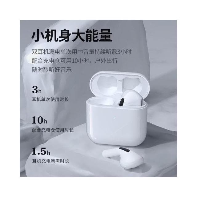 官方正品 華強北藍牙耳機Air4代2025新款適用蘋果四代主動降噪