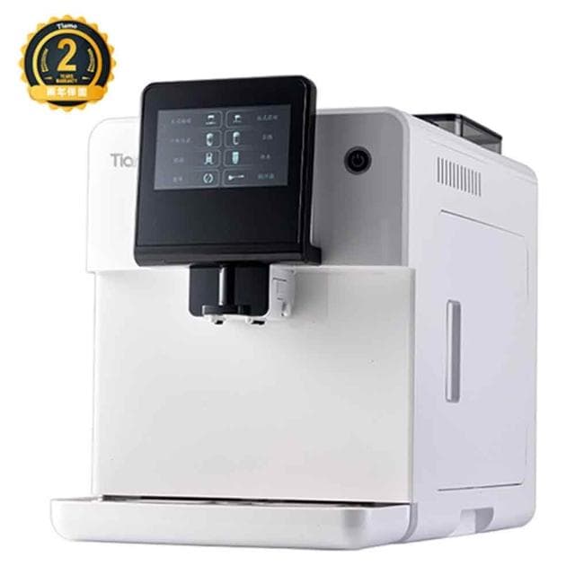 【Tiamo】Tiamo TR201 全自動義大利濃縮咖啡機110V - 白色(HG6465WH)