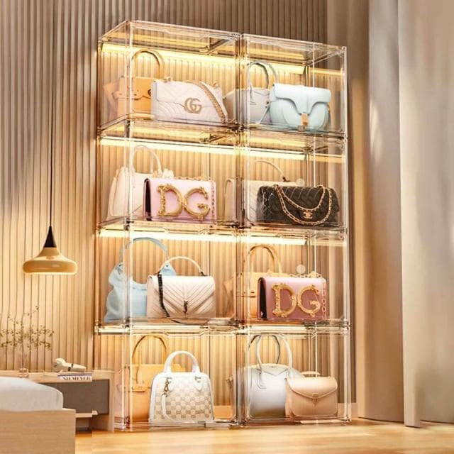 【STYLE 格調】★★多款熱銷-透明收納盒箱/公仔展示盒/香水收納盒/保養品收納盒/鞋盒/包包收納/擺飾/零食/書籍//盒玩/扭蛋