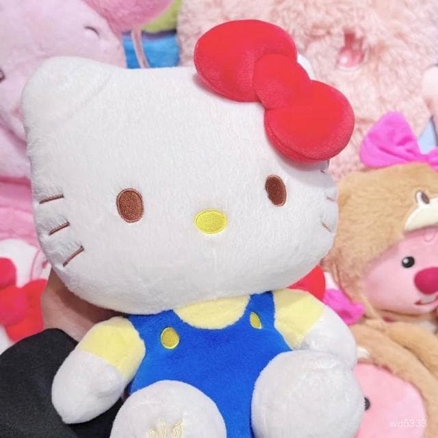 經典hellokitty玩偶網紅凱蒂貓咪毛絨玩具哈嘍kt公仔送女生日禮物