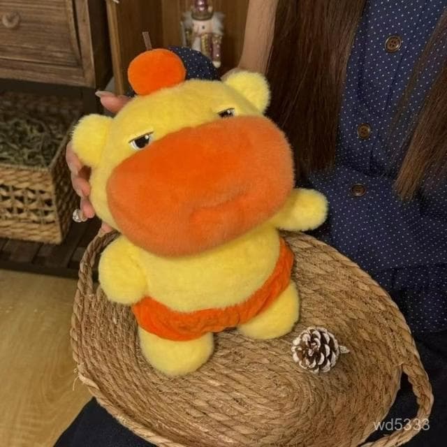 可愛網紅嚕嚕玩偶毛絨玩具搞怪公仔布娃娃睡覺抱枕送男女生日禮物