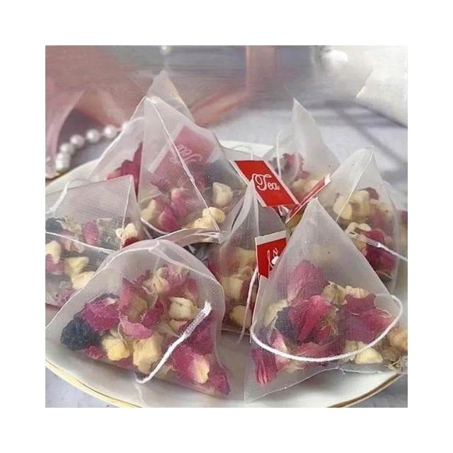 Camelliar蘋果玫瑰荷葉茶 果乾茶  獨立三角茶包
