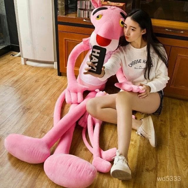 粉紅豹公仔毛絨玩具抱枕可愛布娃娃玩偶女孩送女朋友生日禮物女生
