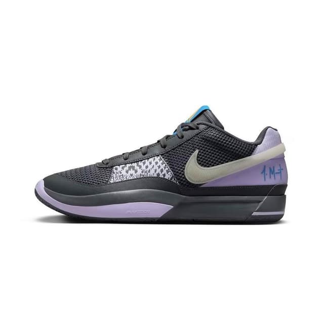 【NIKE 耐吉】NIKE JA 1 EP MORANT XDR 黑紫 FV1288-001 鴛鴦 緩震 氣墊 籃球鞋 運動鞋