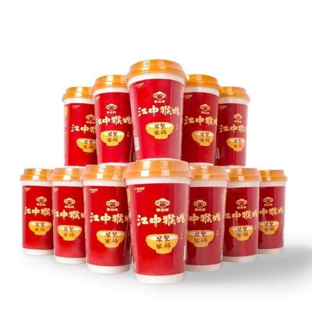  💖 送禮佳品 江中猴菇米稀 人參米稀 早餐袋裝江中猴姑牌猴頭菇米稀代餐原味無0糖蔗