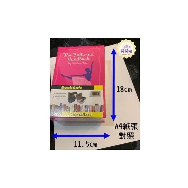 珍愛禮物 私房盒 珍藏小物盒 仿書保險箱 訪書鐵盒 存錢筒 禮物 聖誕禮物 創意禮物 密碼盒子 保險箱 書本保險箱