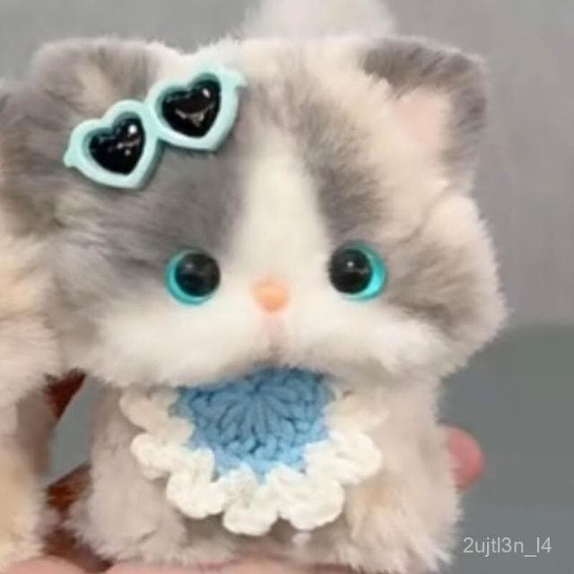 漫生活扭扭棒小貓創意手工DIY材料包可愛情侶生日禮物送男女生包包掛件 包包 生日禮物 棒 扭扭棒教學 扭扭棒書籍