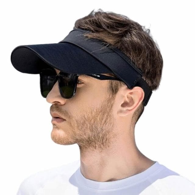 【A&R】日系顯瘦冰絲空頂遮陽防曬帽(夏季 可調節 髮箍式 運動風 男女適用 高爾夫球 生日)