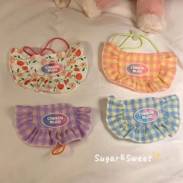 貓咪圍脖口水巾寵物圍兜項圈小狗狗領結脖子裝飾品圍巾夏季貓圍領