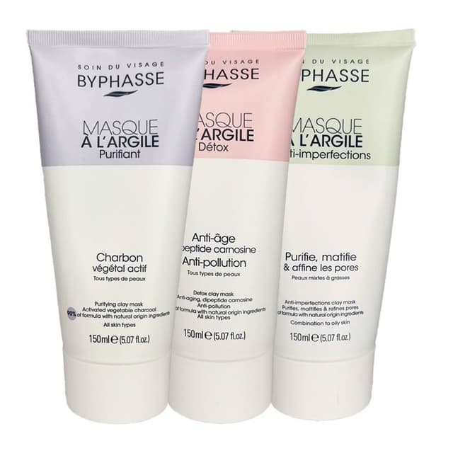 【BYPHASSE 蓓昂斯】泥面膜 150ml(多款任選 國際航空版)