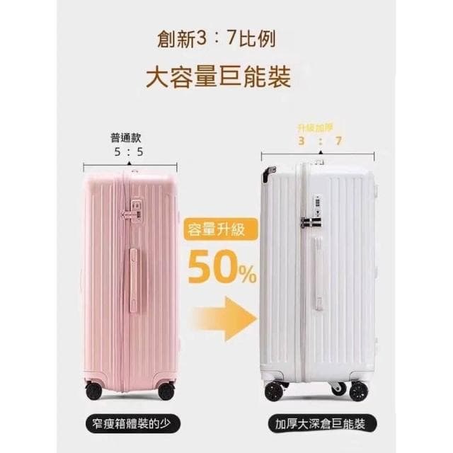 現貨36吋出清五輪出口超大容量行李箱 男女登機箱(行李箱 旅行箱 登機箱 鋁框 拉鍊 現貨 拉桿箱 胖胖箱 大容量)