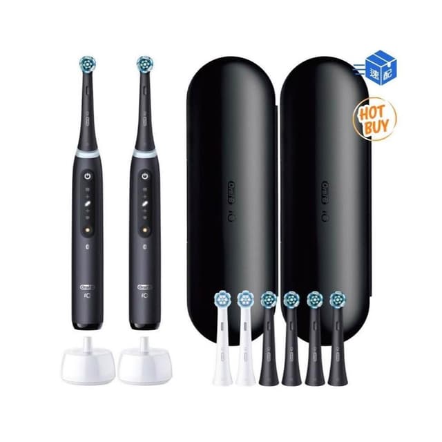 愛的小舖- 歐樂B iO PRO 微震科技充電式電動牙刷 2握柄 + 8刷頭