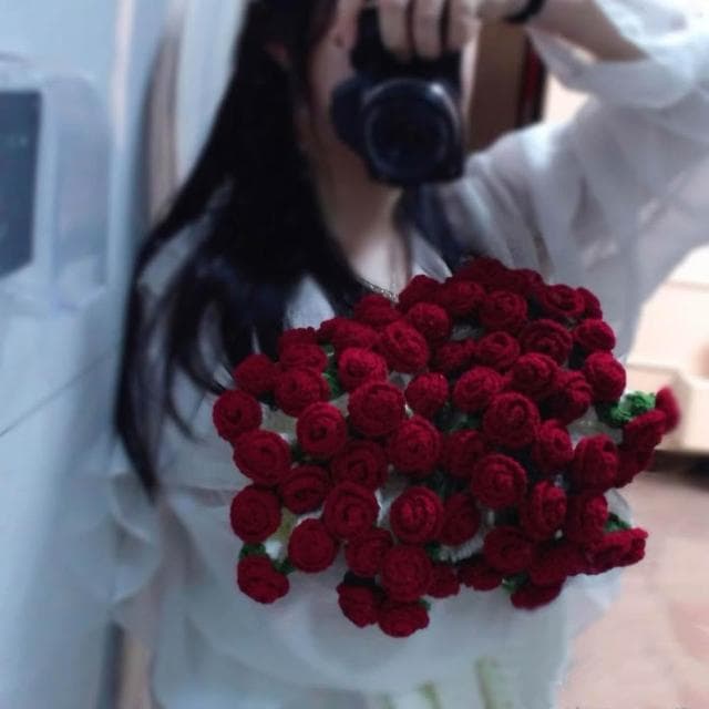 玫瑰花束毯子成品送女男朋友閨蜜實用高級訂婚結婚生日情人節禮物