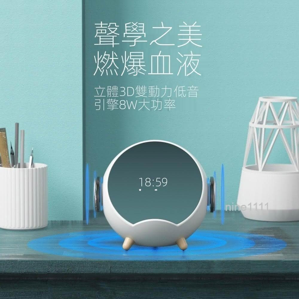 現貨速發📣創意星球音響 智能家居影響 喇叭 藍芽喇叭 多功能重低音小音炮 桌面電腦首選 TFAI智能插卡語音藍牙音響 