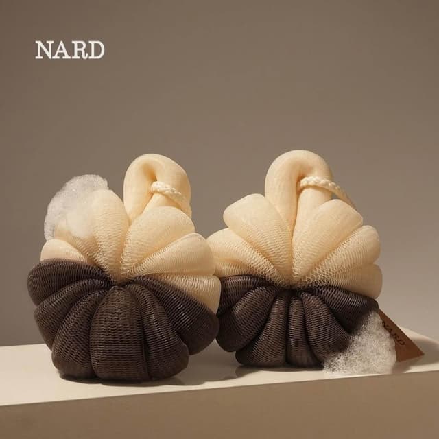 【職日生】NARD．花束沐浴球(洗澡球 沐浴巾 搓澡巾 洗澡巾 搓澡 澡巾 浴球 生日禮物 情人節禮物)