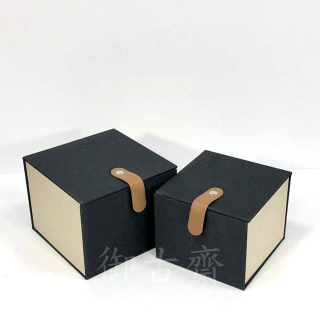 【御古齋】皮扣錦盒 方形盒 收納盒 收藏盒 禮盒 茶壺茶具 瓷器 玉石水晶 珍藏盒 防撞防壓 內裡軟墊 0624