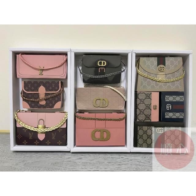 順心 紙紮女包 名牌包 手提包 精品包 紙紮女包組 紙紮 保養品