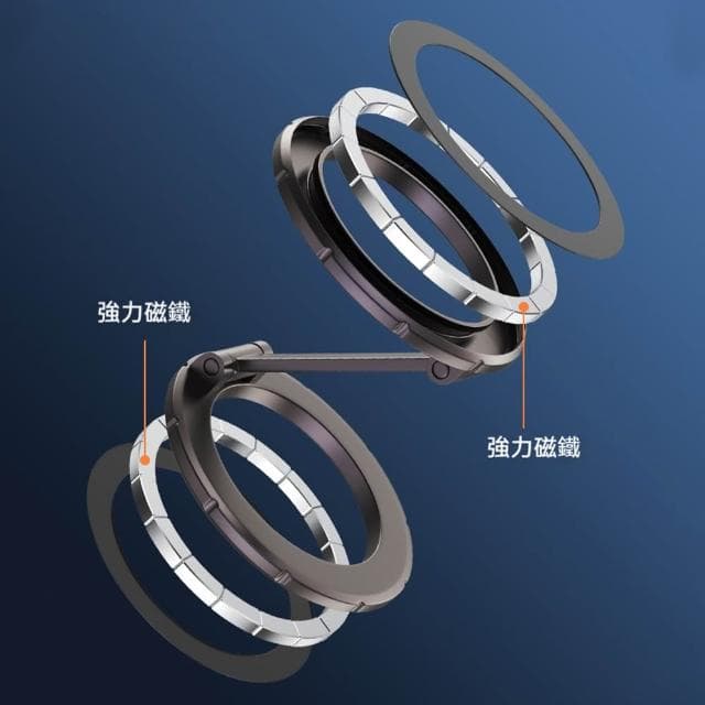【LEEHER】伸縮手機支架/金屬手機支架/旋轉支架/Magsafe磁吸車架/手機支架/磁吸手機架/車用支架/追劇神器/生日禮物