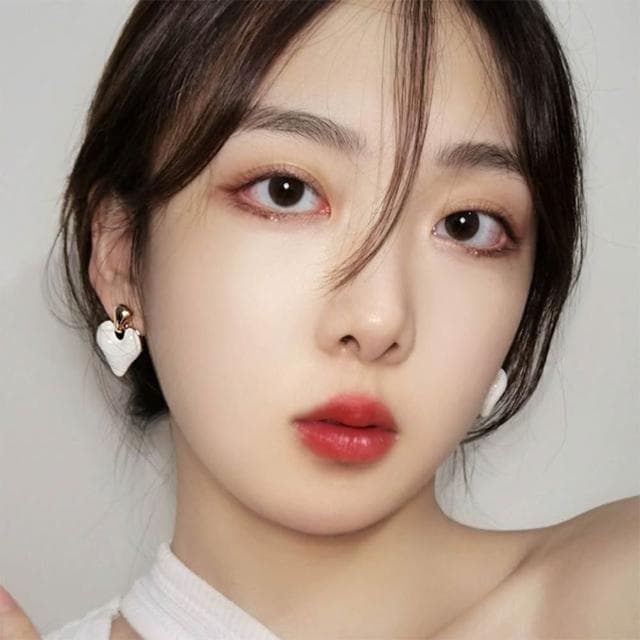 【EMMA SUE】耳環 心型耳環 琺瑯耳環 飾品 925銀針 吊墜耳環 配飾 歐美風 ins風 復古耳環 桃心耳環 女生耳環 耳墜 