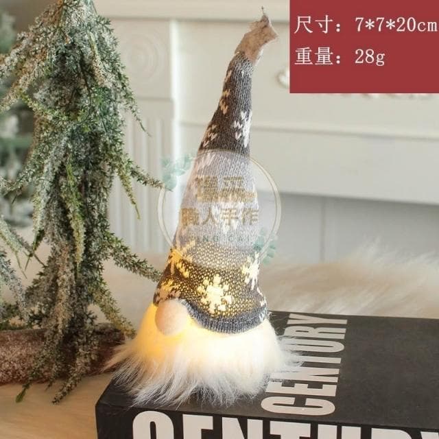 【璟采職人】聖誕老公公毛絨 平安夜聖誕節聖誕擺件 聖誕禮物 兒童聖誕禮物 聖誕裝飾品聖誕手伴禮 聖誕老公公禮物聖誕毛絨