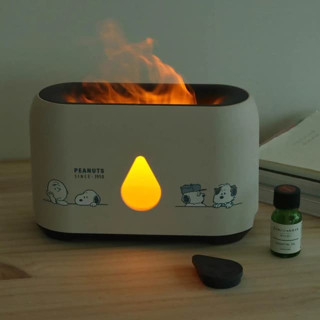 【Norns】Peanuts史努比超音波香氛噴霧器 Norns Original Design Snoopy 小夜燈香氛機