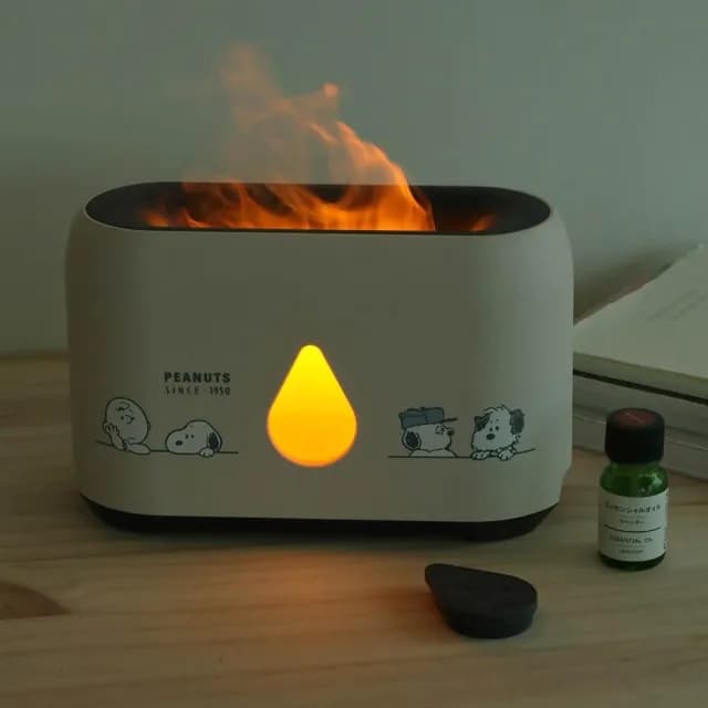 【Norns】Peanuts史努比超音波香氛噴霧器 Norns Original Design Snoopy 小夜燈香氛機