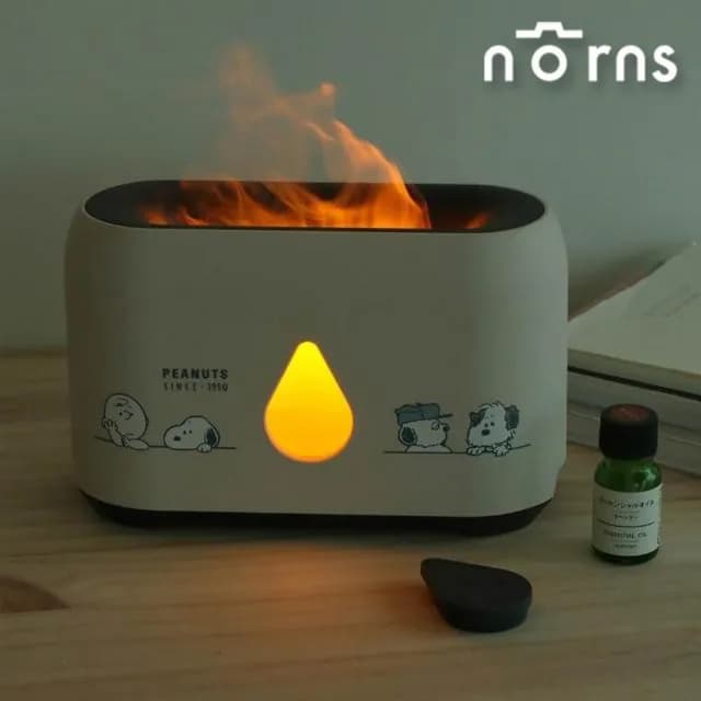 【Norns】Peanuts史努比超音波香氛噴霧器 Norns Original Design Snoopy 小夜燈香氛機