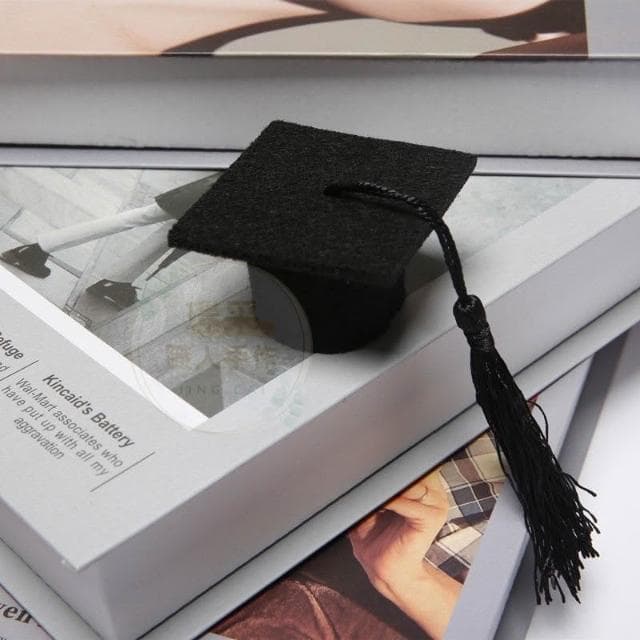 【璟采職人】迷你畢業帽 畢業禮物 DIY 節慶派對用品 蛋糕裝飾 迷你學士帽 學士帽 畢業帽金莎棒 手作畢業帽 金莎裝飾