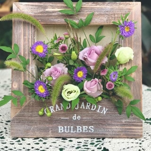 【璟采職人】木框花器 木質盆栽 永生花花器 乾燥花花器 造型花盆 盆栽花器 多肉植物盆栽 多肉植物花器 多肉植物 花禮