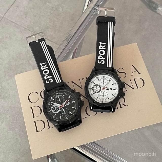 偉偉有道 2024高顔值牌手錶男學生夜光情侶初高中生簡約小衆石高級感網紅