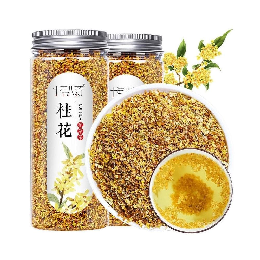 淘甄選好物【濃香桂花茶】正品桂花幹無硫金桂茶葉廣西特産花草茶35g/罐