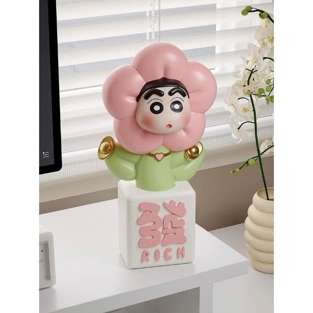 創意有錢花招財擺件前臺開業裝飾玄關客廳電視櫃旺宅家居送人禮物
