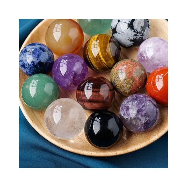 【開運堂】🔥台灣現貨🔥2cm天然水晶球玉石水晶 無孔水晶球 風水擺件 交換禮物生日禮物"開運堂水晶"