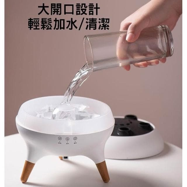 動感水母香薰機 吐圈加溼器 遙控/七彩氛圍燈 吐菸圈香薰機 噴霧香薰加濕器 超聲波 擴香器 擴香儀 七彩燈光