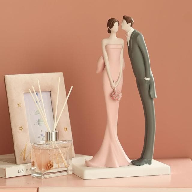 北歐甜蜜婚禮擺件實用新婚結婚禮物送新人閨蜜訂婚禮品情人節女友男友禮物