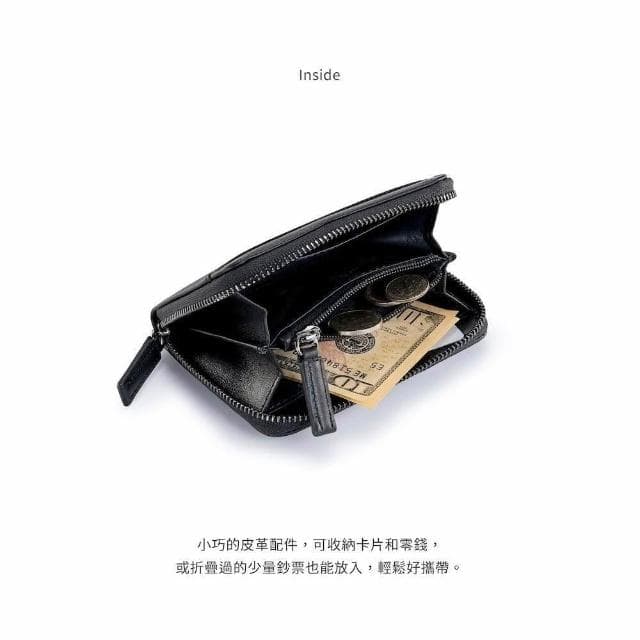 【Crocodile】鱷魚皮件 男生錢包 輕巧零錢包 情人節禮物 1卡夾 維也納Wien 2.0系列-0103-11305
