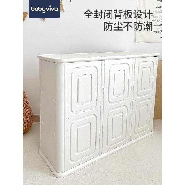 兒童衣櫃臥室家用寶寶玩具櫃收納櫃嬰兒櫃子小衣櫥儲物櫃