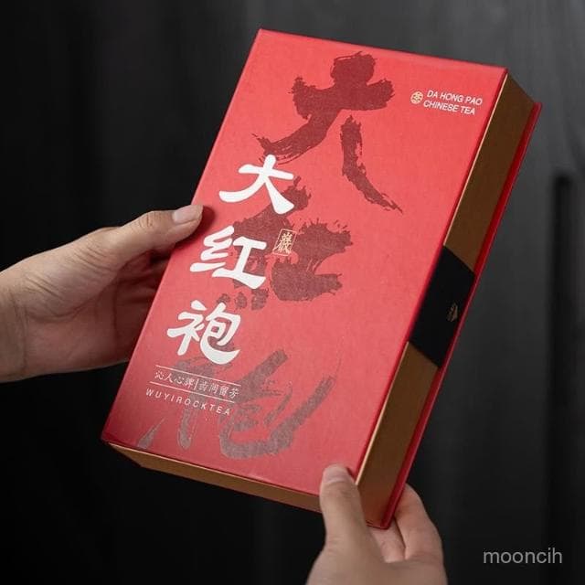 淘甄選好物武夷巖茶大紅袍茶葉2025新茶濃香型正巖烏龍茶高檔禮盒裝茶葉