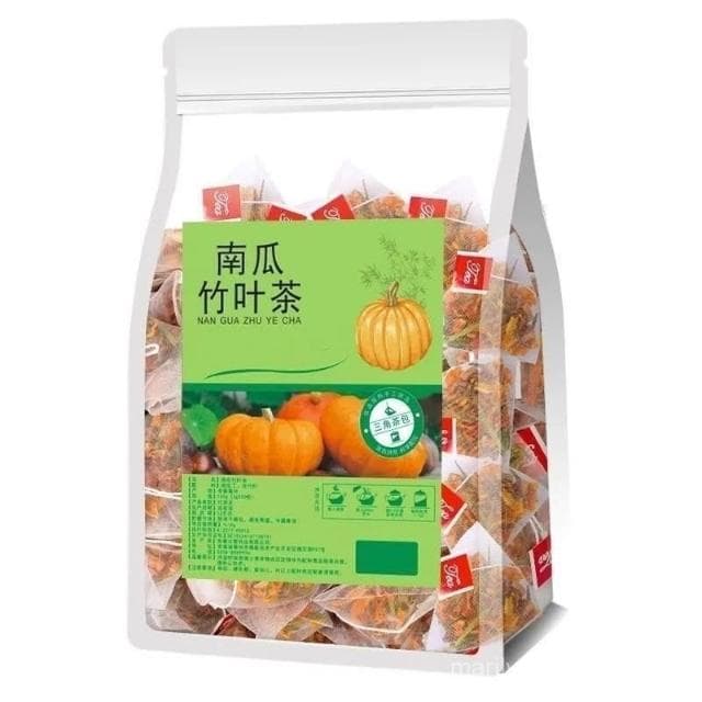 阿四嫂 南瓜竹葉茶南瓜茶喝養生冷熱可泡網紅無添加水果茶花果茶