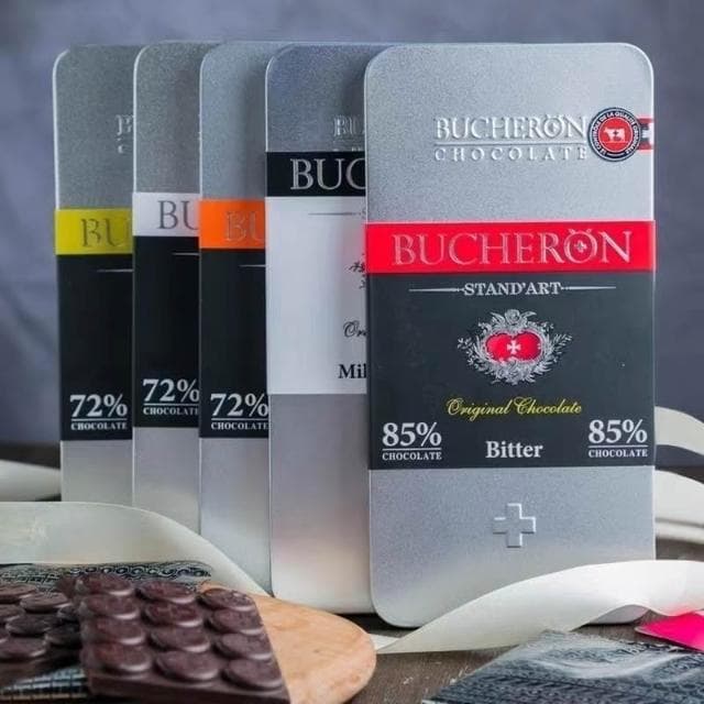 HanNaMiChan高端品質俄羅斯正品BUCHERON開心果牛奶巧克力高顏值鐵盒