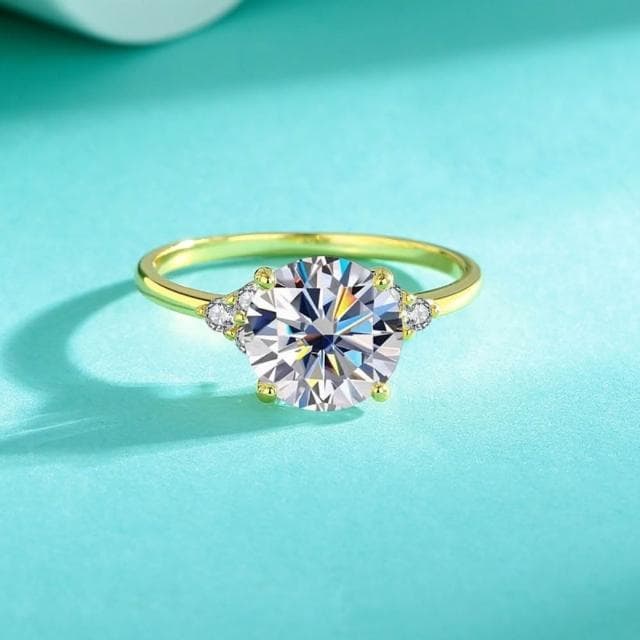 【米蘭精品】現貨+預購 頂級莫桑鑽石戒指925純銀戒指婚戒女鑽戒子求婚戒情人節禮物-高級3克拉D色戒74lp36